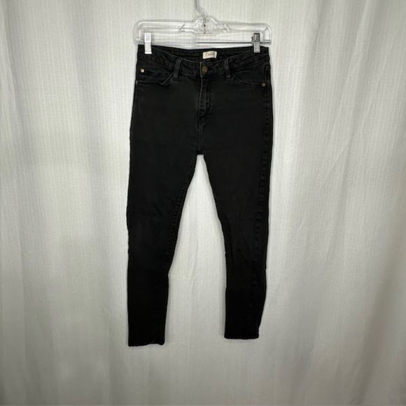BA&SH Black High Rise Skinny Jeans - Picture 1 of 3